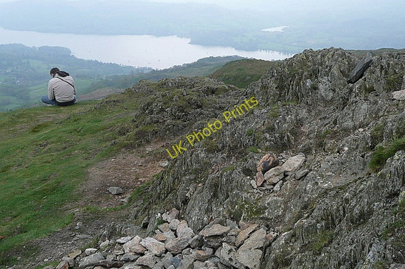Photo 6"x4" From Wansfell Pike Ambleside c2011