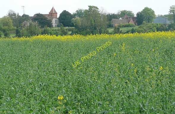 Photo 6"x4" Arable land at Monk Sherborne Monk Sherborne c2011