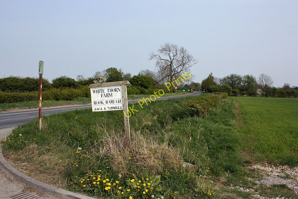 Photo 6"x4" Bridleway meets the road near Marton Marton\/SE7383 c2011