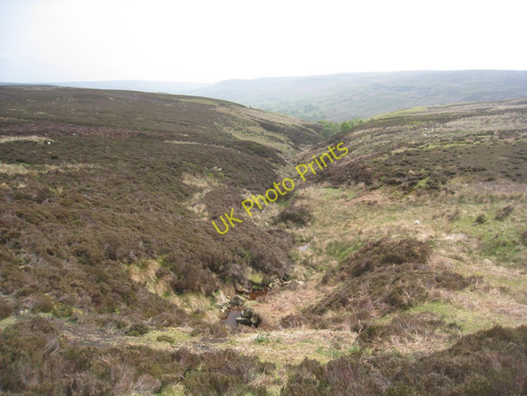Photo 6"x4" Looking down into Farndale Cockayne c2011