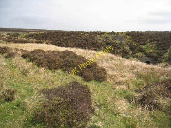 Photo 6"x4" Embankment on the Rosedale Railway Stony Ridge\/NZ6302 c2011