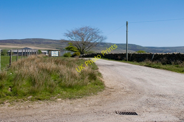 Photo 6"x4" Farm Entrance to Moor Bottom Farm Abbeystead c2011