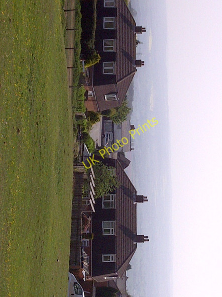 Photo 6"x4" Behind the Houses Cleehill c2011