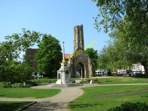 Photo 6"x4" Tower Gardens, King's Lynn King's Lynn c2011