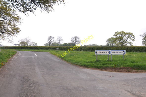 Photo 6"x4" Road junction near Stone Raise Stone Raise\/NY4049 c2011