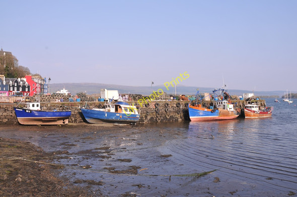 Photo 6"x4" Pier at Tobermory harbour Tobermory c2011