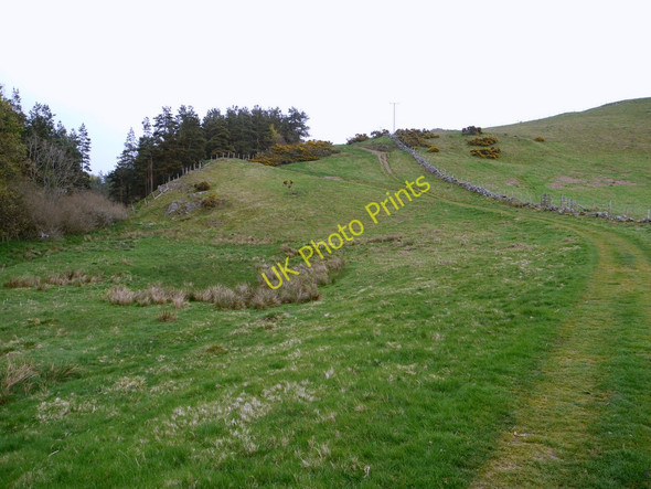 Photo 6"x4" Bridleway from Hazeltonrig to Alnham Alnham c2011