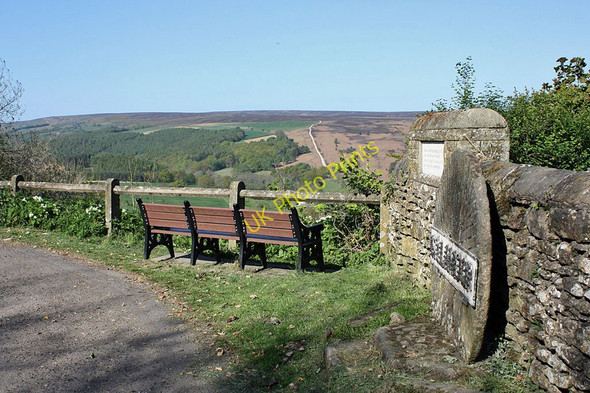 Photo 6"x4" Seat at Surprise View Gillamoor c2011