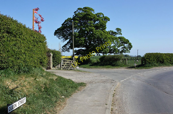 Photo 6"x4" Flags still flying in Gillamoor Gillamoor c2011