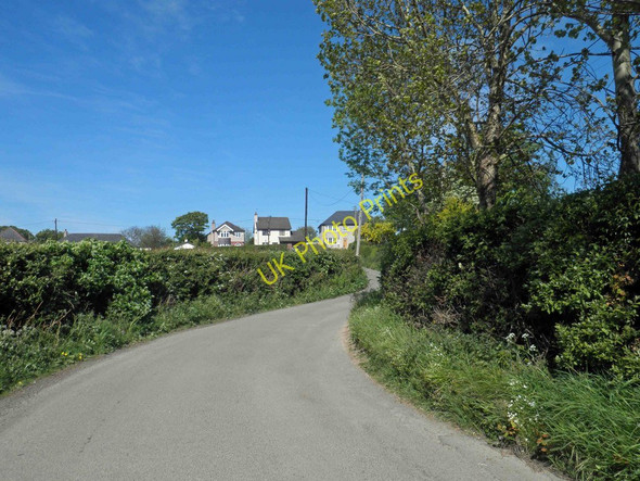 Photo 6"x4" Bend in road near junction with Pabo Lane Dolwyd c2011