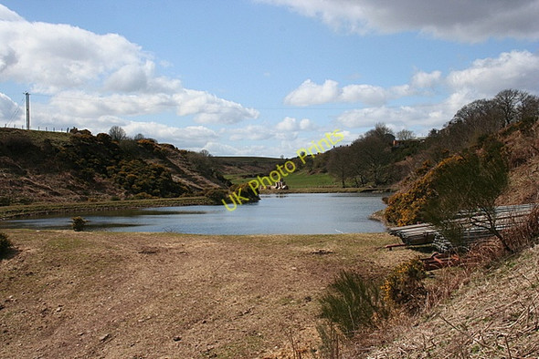 Photo 6"x4" Dam at Kellyfield Craigend\/NO5839 c2008