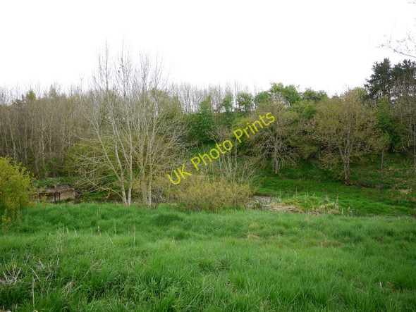 Photo 6"x4" Dammed pond near Alnham Alnham c2011