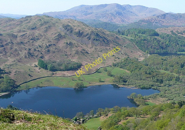 Photo 6"x4" View from Nab Scar Ambleside c2011