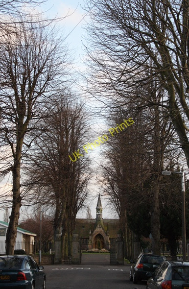 Photo 6"x4" The Long Eaton Cemetery Chapel again Long Eaton c2008