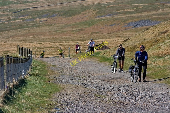 Photo 6"x4" Push up Hartside Cross Gamblesby Fell c2011