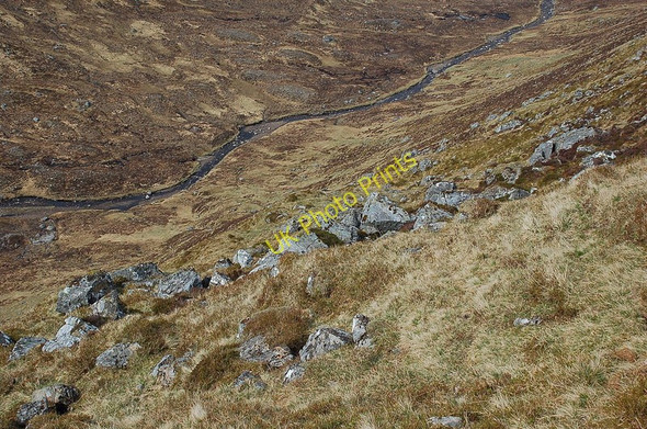 Photo 6"x4" Boulder field above the Allt Feith Thuill Meall Garbh\/NN3772 c2011