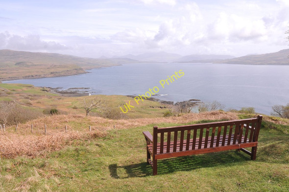 Photo 6"x4" View over Loch Tuath Kilninian c2011