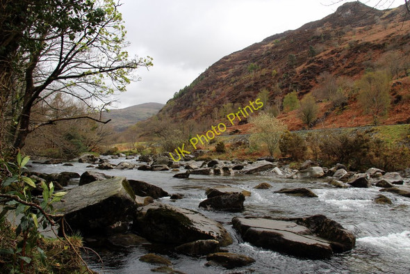 Photo 6"x4" Aberglaslyn Pass, Looking North Nantmor c2011