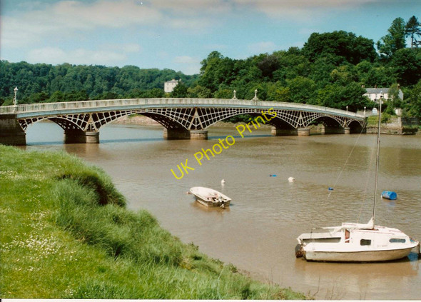 Photo 6"x4" Road Bridge over the River Wye, Chepstow Chepstow\/Cas-Gwent c1997