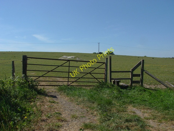 Photo 6"x4" Footpath, Woodstreet Willey Green c2011