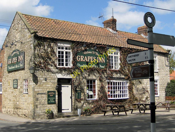 Photo 6"x4" The Grapes, Great Habton Great Habton c2011