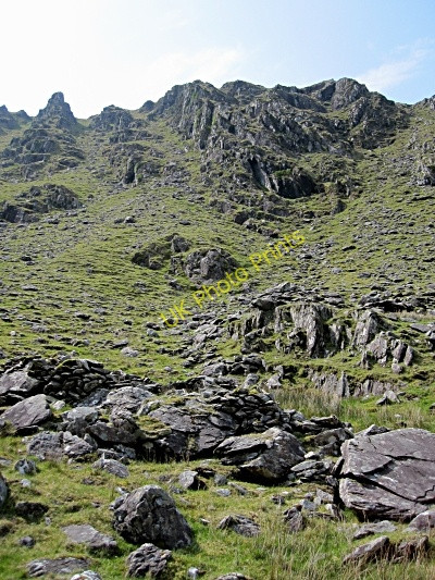 Photo 6"x4" Crags and Wall Cloghane c2011