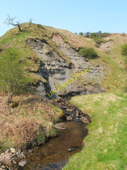 Photo 6"x4" Ballagan Beds in Overtoun Glen Bellsmyre c2011