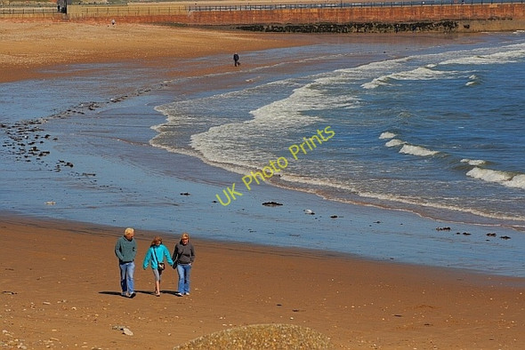 Photo 6"x4" Roker Beach Sunderland\/NZ3957 c2011