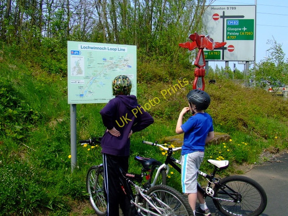 Photo 6"x4" National Cycle Network Route 7 Johnstone\/NS4362 c2011