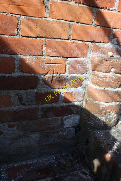 Photo 6"x4" Benchmark on Ivy Bank, Portway Wantage c2011