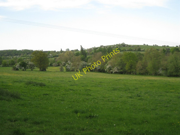 Photo 6"x4" Field above the Tapster Brook Preston Fields c2011