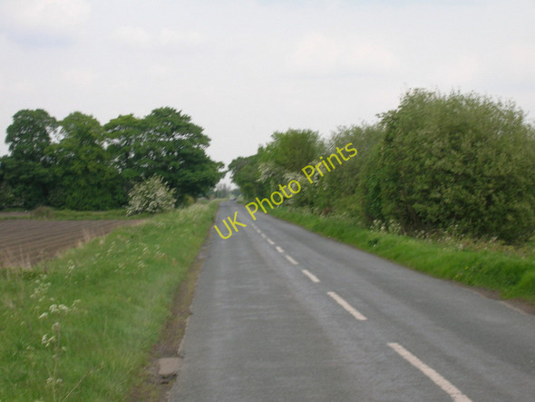 Photo 6"x4" Hillam Road heading east Hambleton\/SE5530 c2011