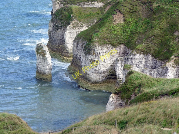 Photo 6"x4" Anonymous Stack, Selwicks Bay, Flamborough North Landing c2002