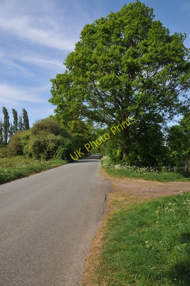 Photo 6"x4" Road out of Kerswell Green Kerswell Green c2011