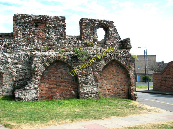 Photo 6"x4" The old town wall at Colby's Gate, Great Yarmouth Great Yarmouth c2011