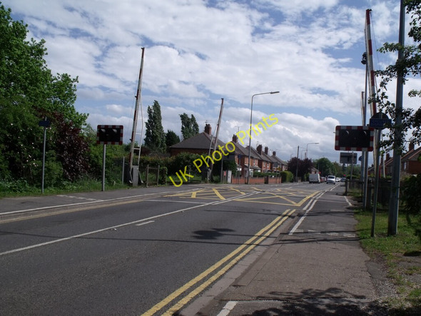 Photo 6"x4" Boultham Level Crossing Lincoln c2011
