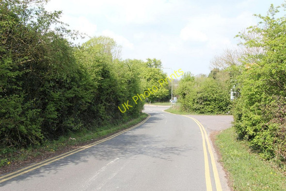 Photo 6"x4" Past the entrance to the road Aldermaston Wharf c2011