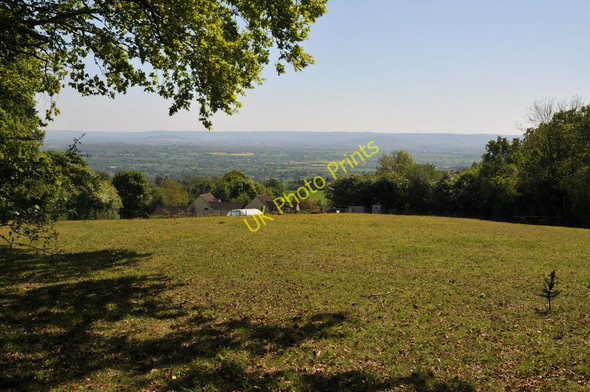 Photo 6"x4" View across the Vale of Gloucester Ganders Green c2011