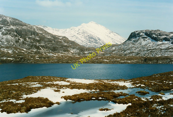 Photo 6"x4" View towards Sgorr Ruadh Loch an Eion c1994
