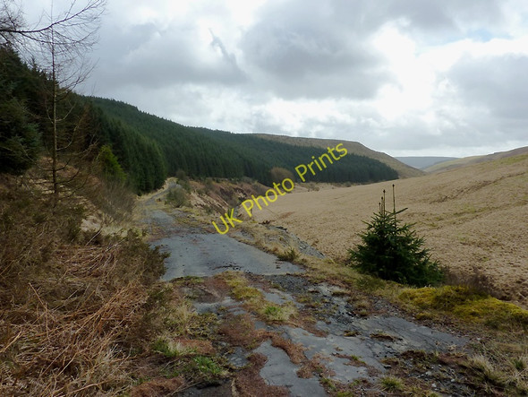 Photo 6"x4" Disused road near Soar-y-Mynydd, Ceredigion Soar y Mynydd c2011