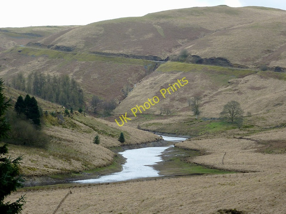 Photo 6"x4" Llyn Brianne in Cwm Camddwr, Ceredigion Cnwch Rhiwhalog c2011