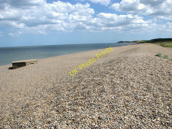 Photo 6"x4" The shingle ridge by Kelling Hard Kelling c2011