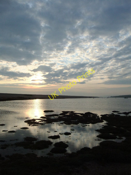 Photo 6"x4" Chesil Fleet at sunset (2) Fortuneswell c2011
