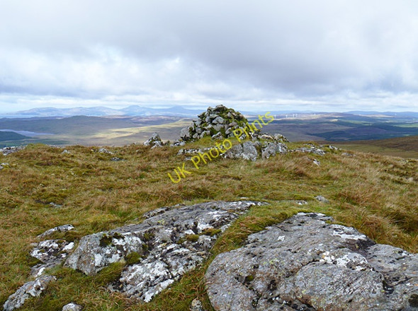 Photo 6"x4" Skriaig summit cairn Glenmore\/NG4340 c2011
