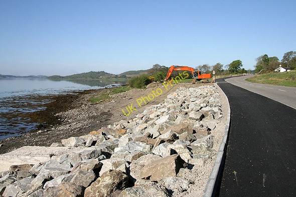 Photo 6"x4" Roadworks at the A828 Creagan\/NM9744 c2011