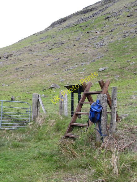 Photo 6"x4" A stile on the Ulster Way at Spelga Pass Kilcoo c2011