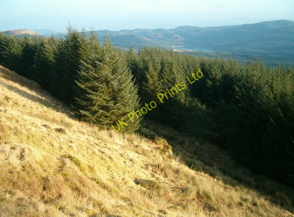 Photo 6"x4" Looking east towards Lochan a Bhruic Lochan nam Breac Buidhe\/NM9010 c2006