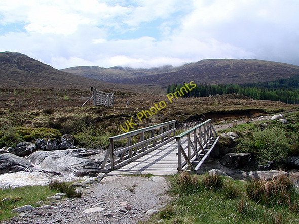 Photo 6"x4" Bridge over Uisge Labhair River Ossian c2011