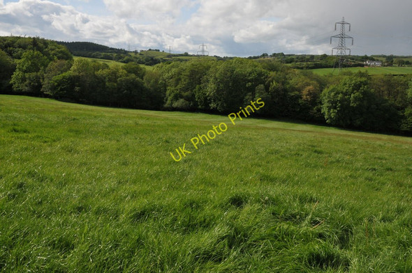 Photo 6"x4" Farmland by Cefn Mabley Woods Began c2011