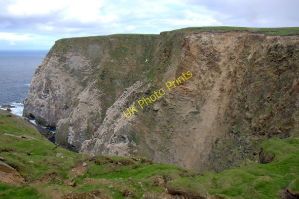 Photo 6"x4" The Neap from the south, Hermaness Burrafirth c2011